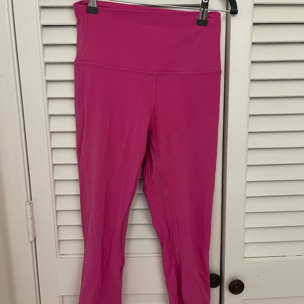 Hot Pink Lululemon Leggings Size 6